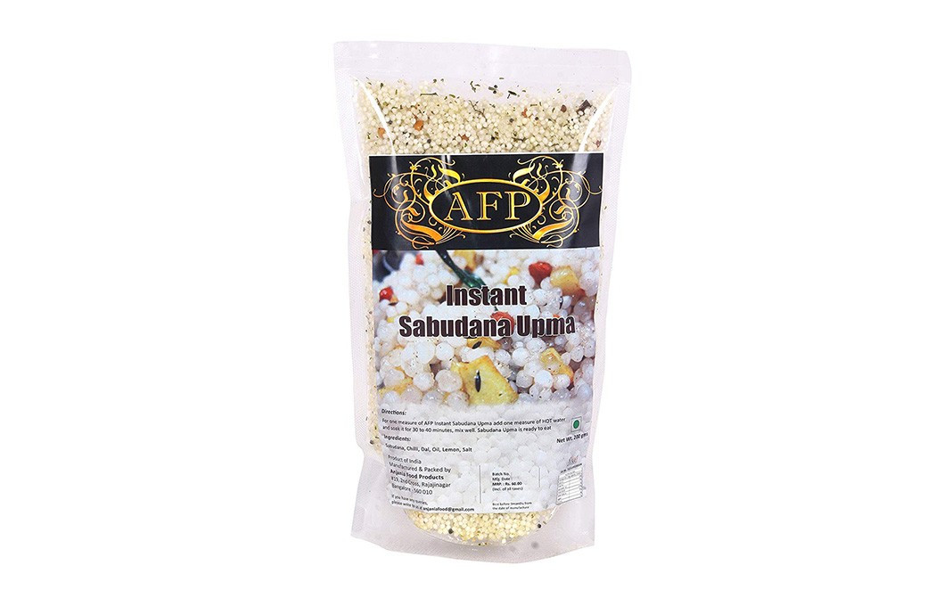 AFP Instant Sabudana Upma    Pack  200 grams